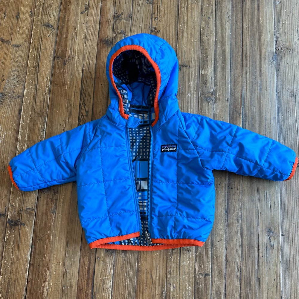 Patagonia reversible baby jacket